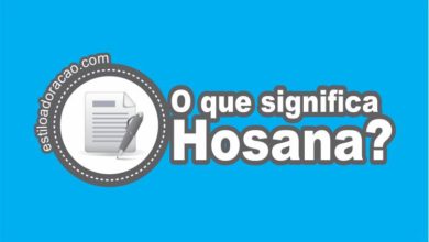 Hosana nas alturas significado