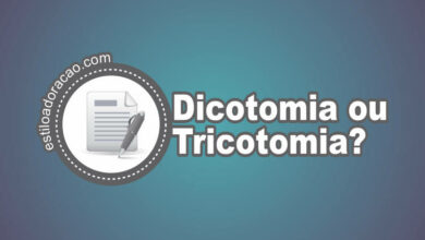 Dicotomia e Tricotomia significado