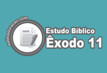 Photo of Estudo Bíblico de Êxodo 11